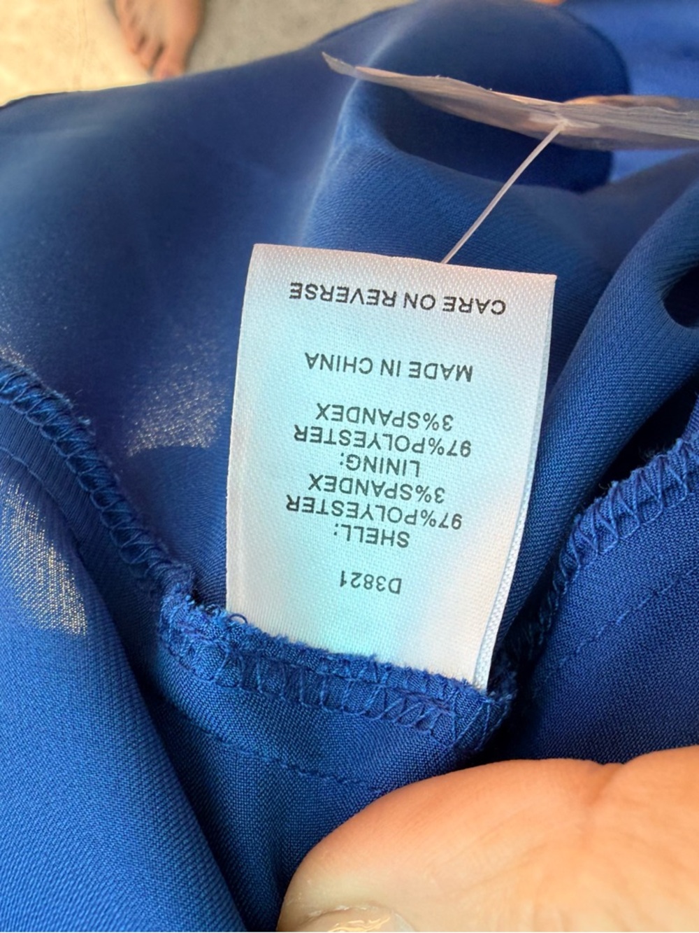 Alexia Admor Royal Blue V-Neck Midi Dress - Picture 15 of 15